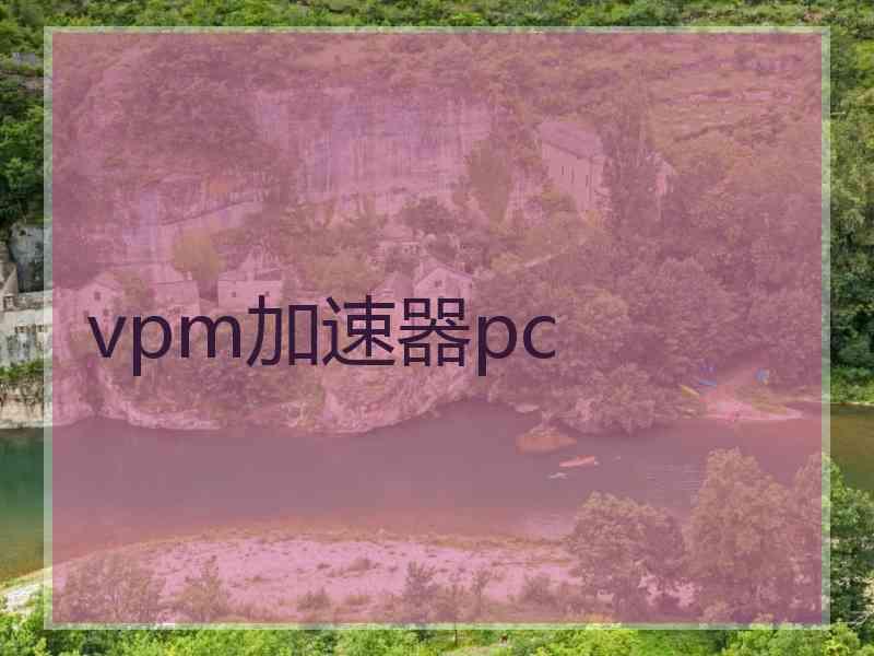 vpm加速器pc