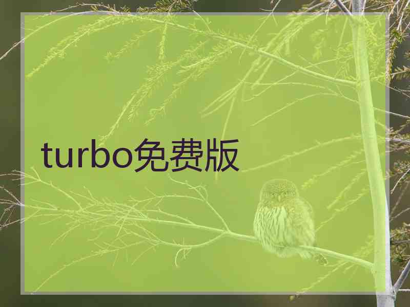 turbo免费版