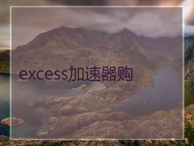 excess加速器购