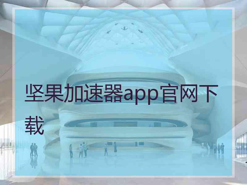 坚果加速器app官网下载