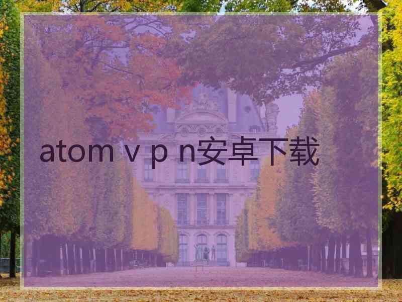 atom v p n安卓下载