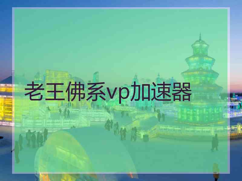 老王佛系vp加速器