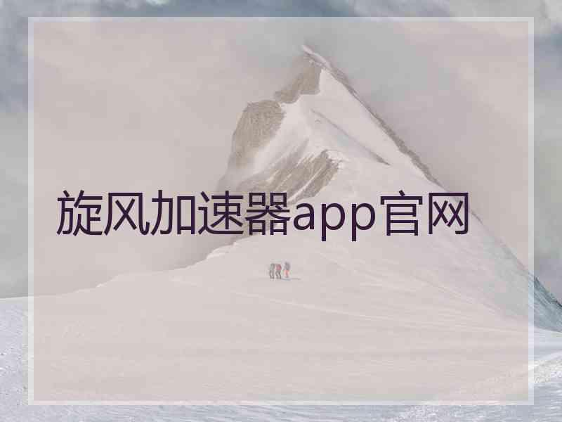 旋风加速器app官网