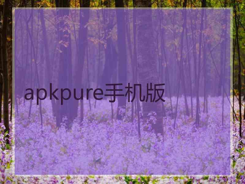 apkpure手机版