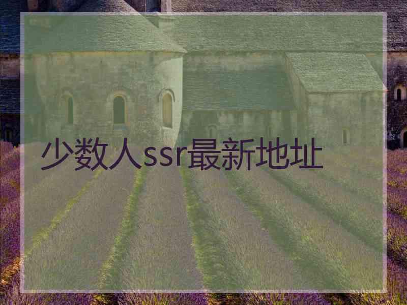 少数人ssr最新地址