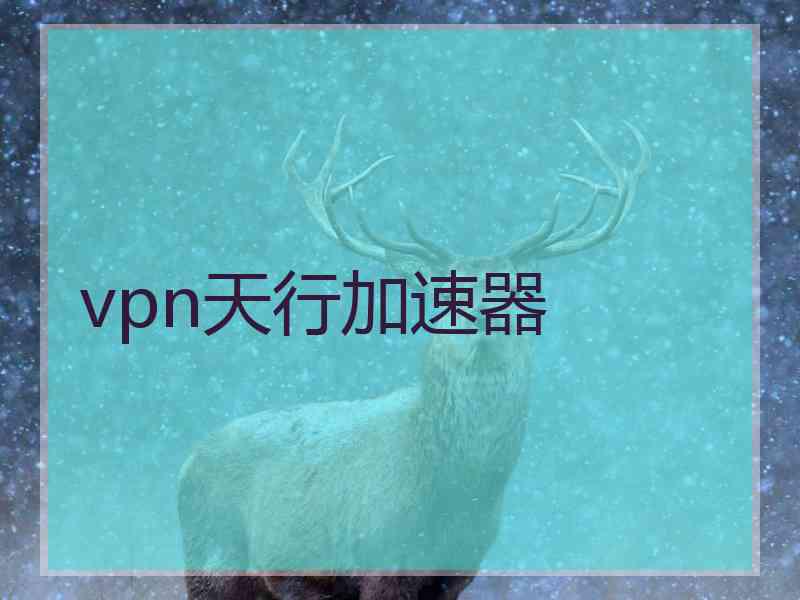 vpn天行加速器