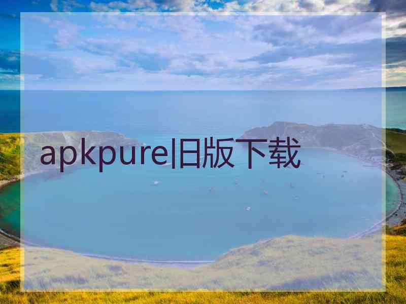 apkpure旧版下载